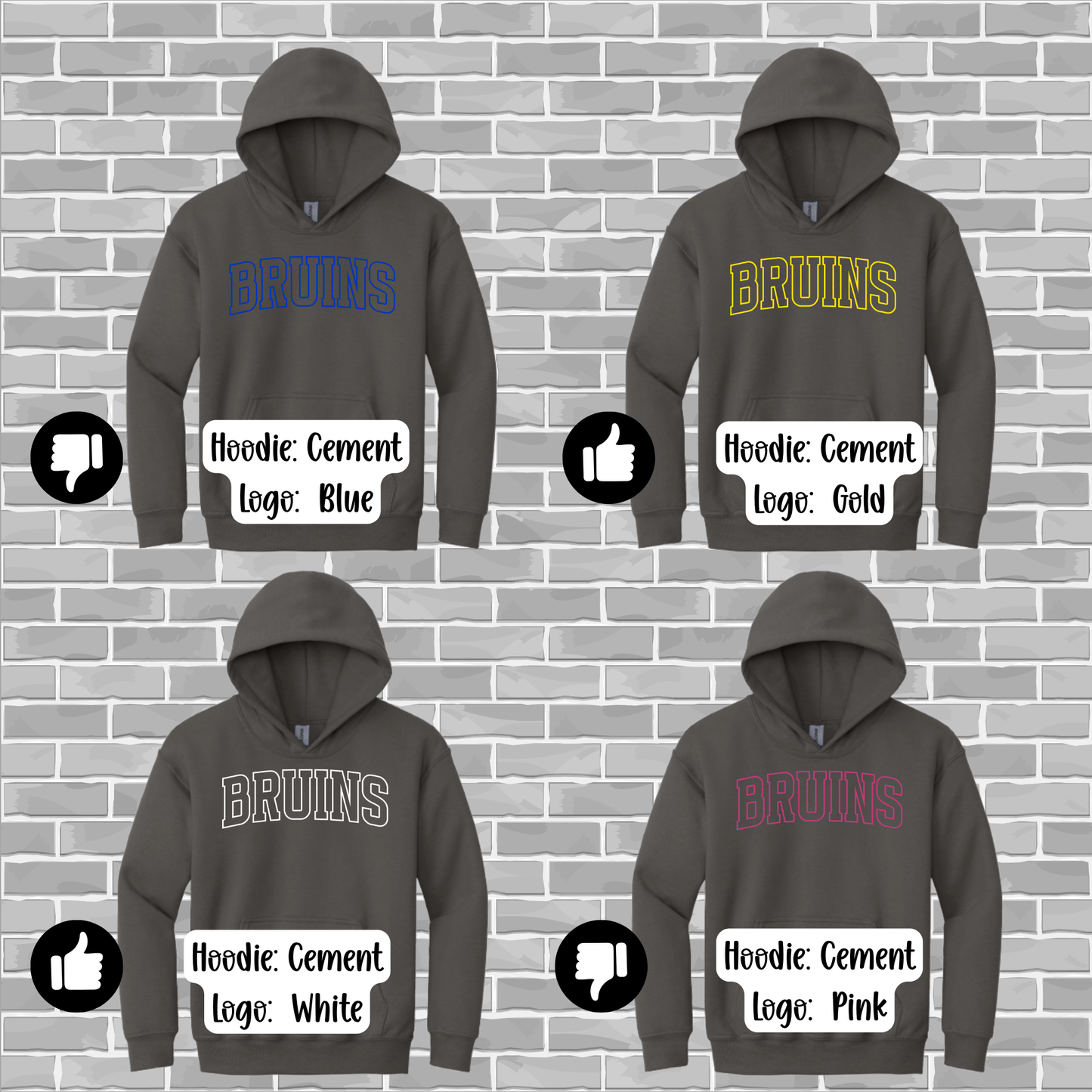 Bruins Stadium Hoodie