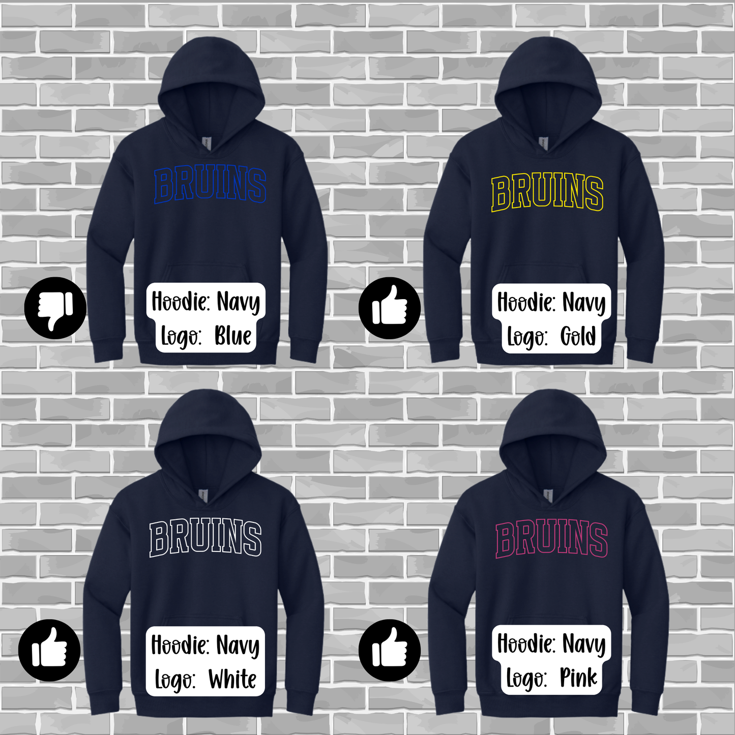 Bruins Stadium Hoodie