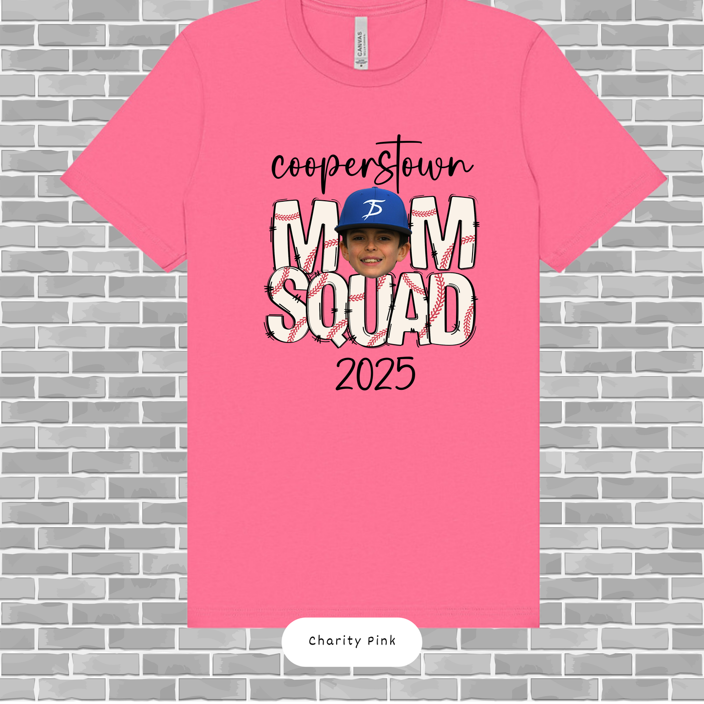Cooperstown Mom Squad Tshirt