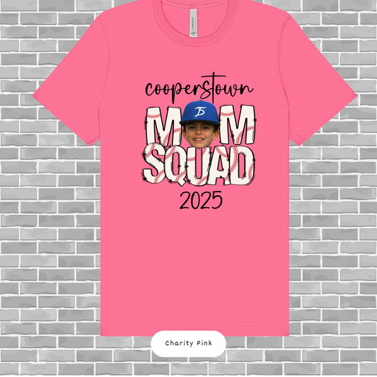 Cooperstown Mom Squad Tshirt