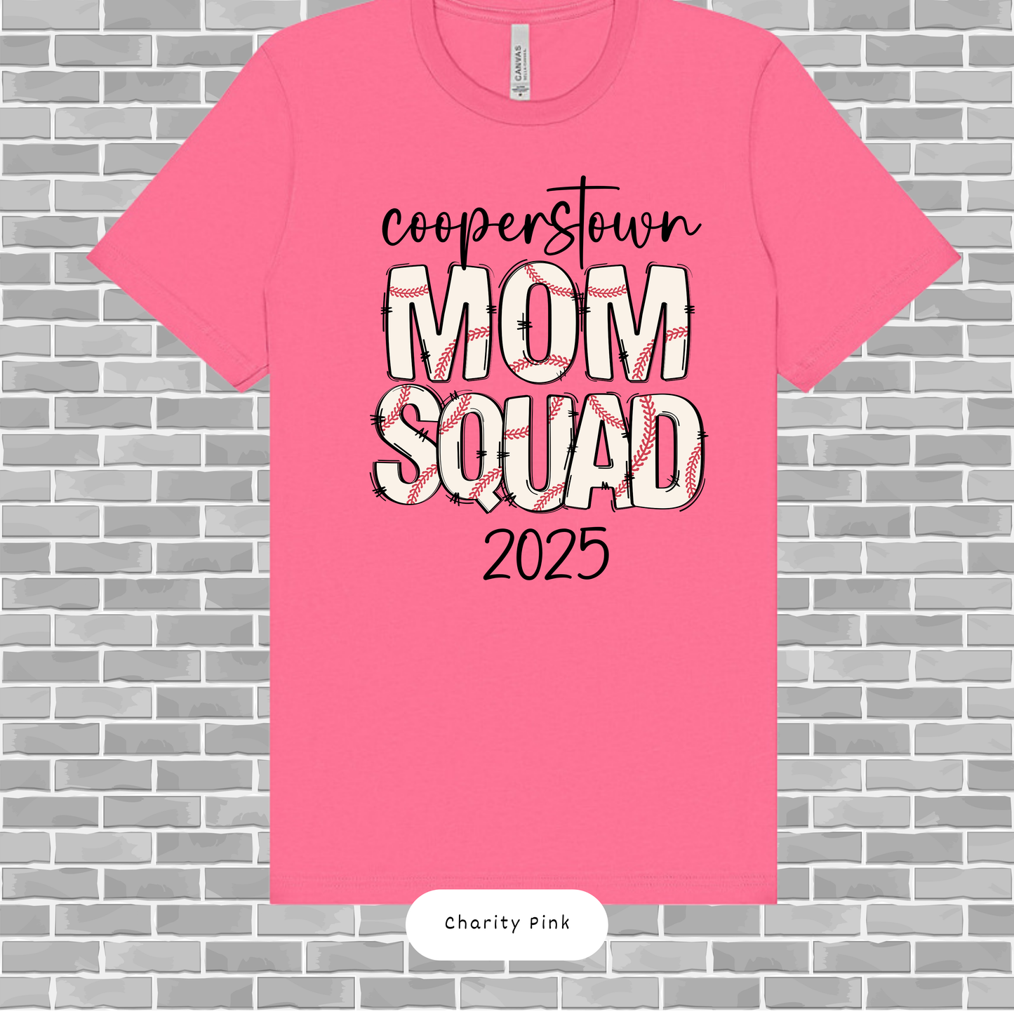 Cooperstown Mom Squad Tshirt