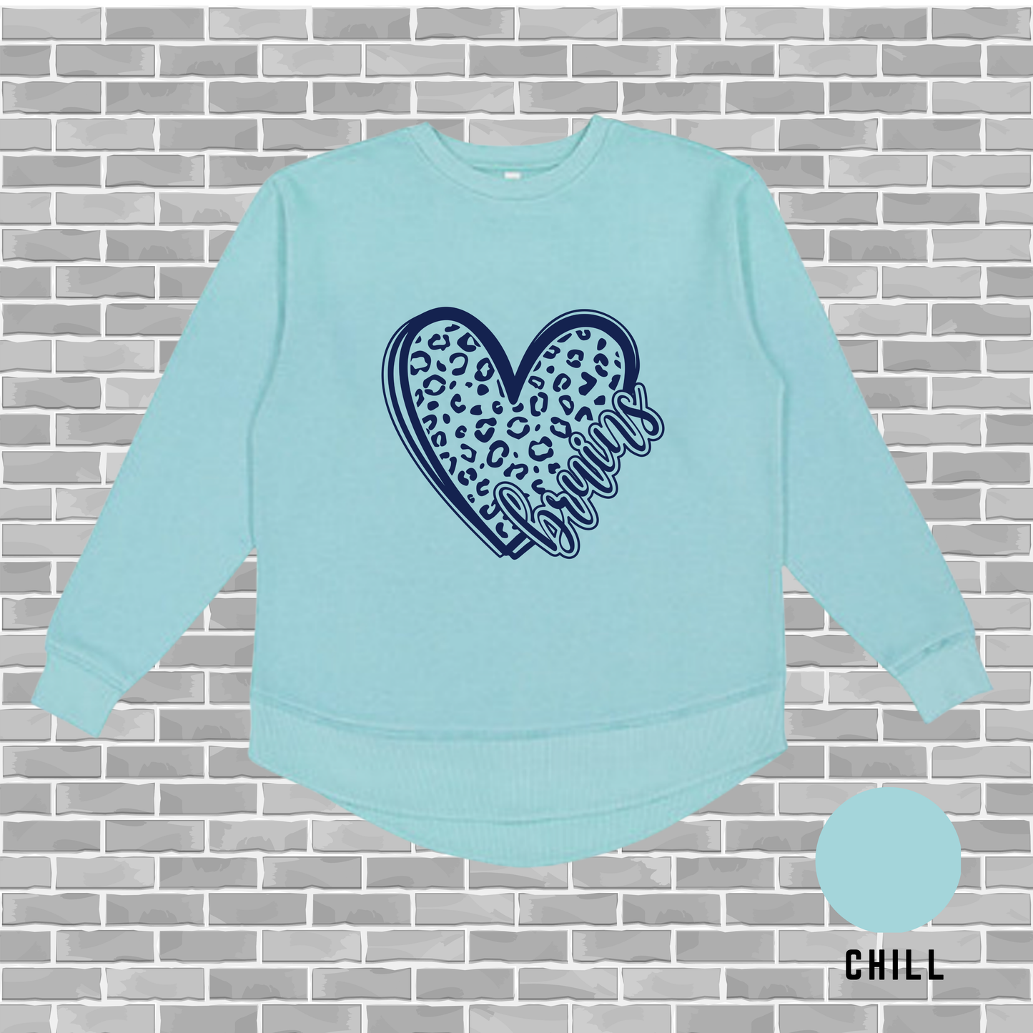 Bruins Heart Weekend Tunic Fleece