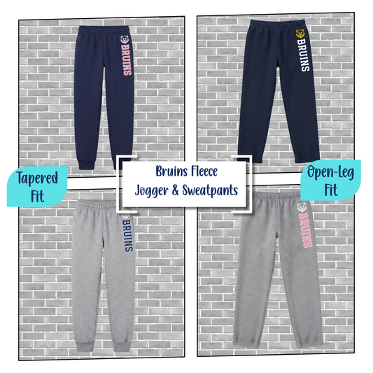 Bruins Athletic Fleece - Custom Jogger & Sweatpants