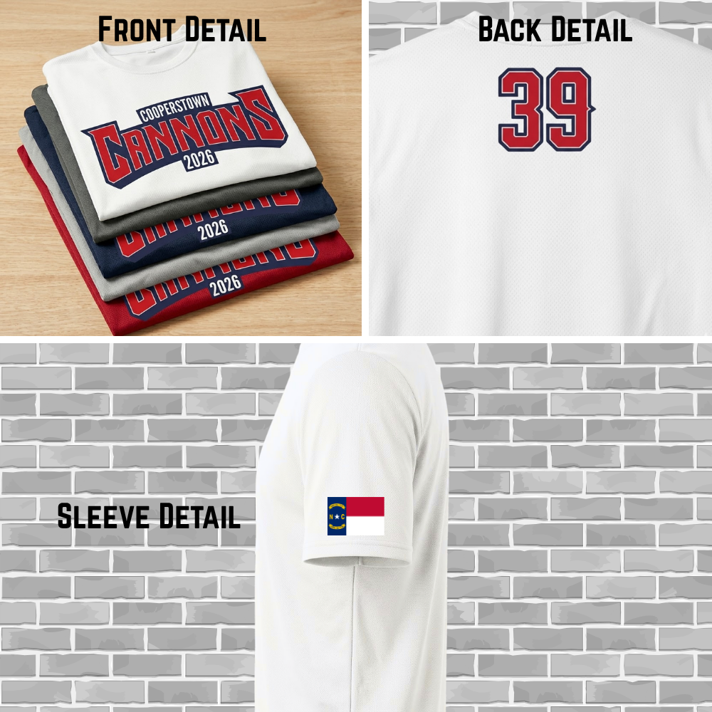 Topsail Cannons | 2026 Cooperstown Player Essentials Bundle