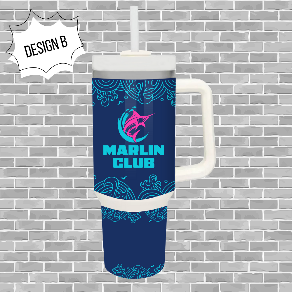 Marlin Club 40 oz Traveler Tumbler (Specialty Designs)