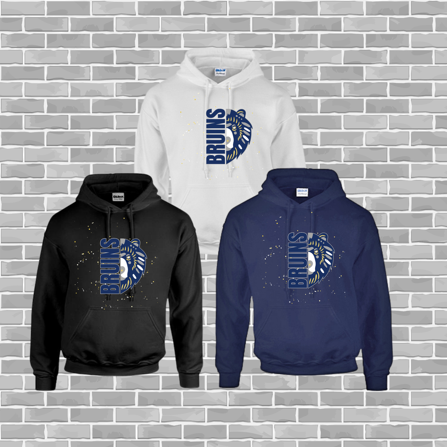 Bruins Adult Unisex Hooded Sweatshirt