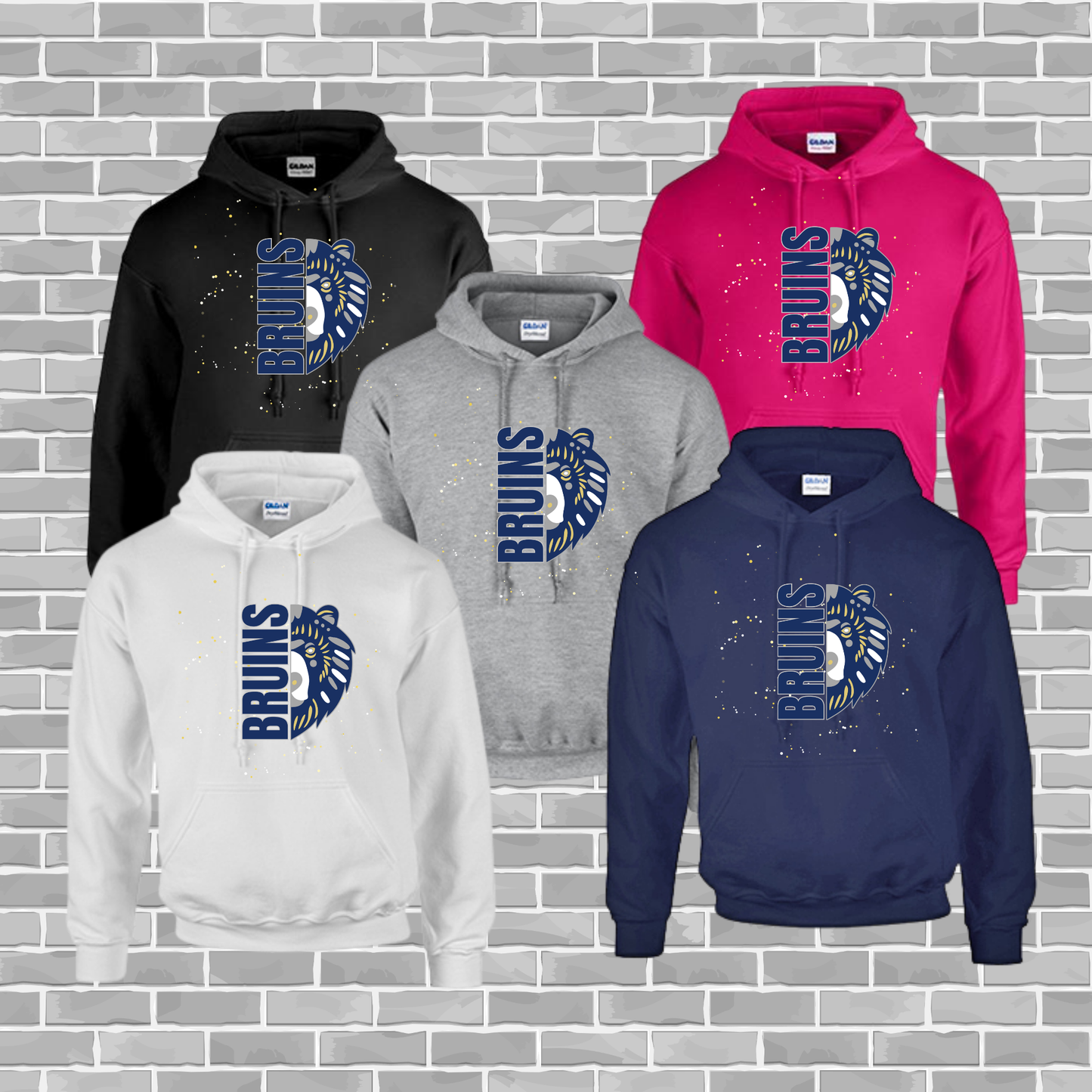 Bruins Adult Unisex Hooded Sweatshirt