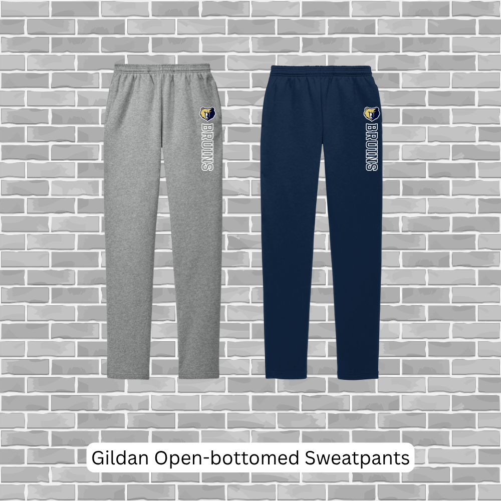 WBHS Swim Team - Gildan Heavy Blend Open-Bottom Sweatpant