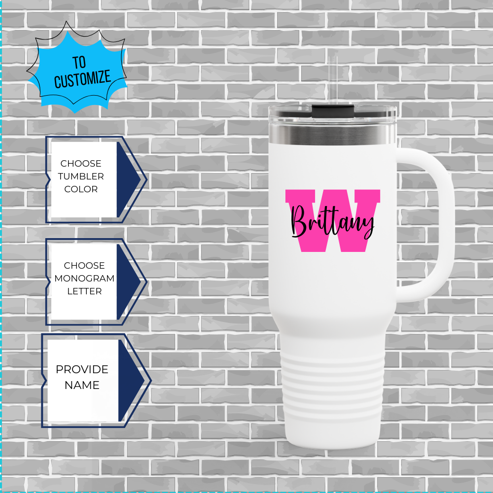 Marlin Club 40 oz Traveler Tumbler (Solid Colors)