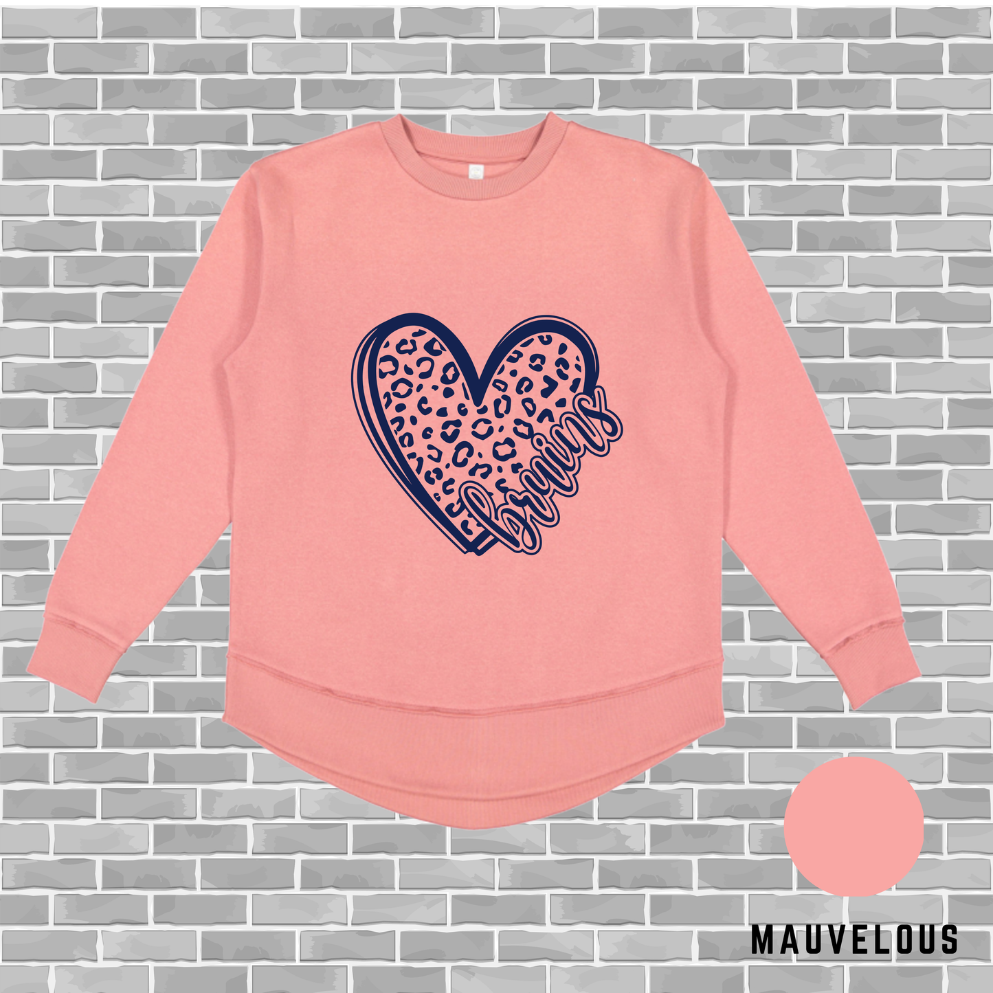 Bruins Heart Weekend Tunic Fleece
