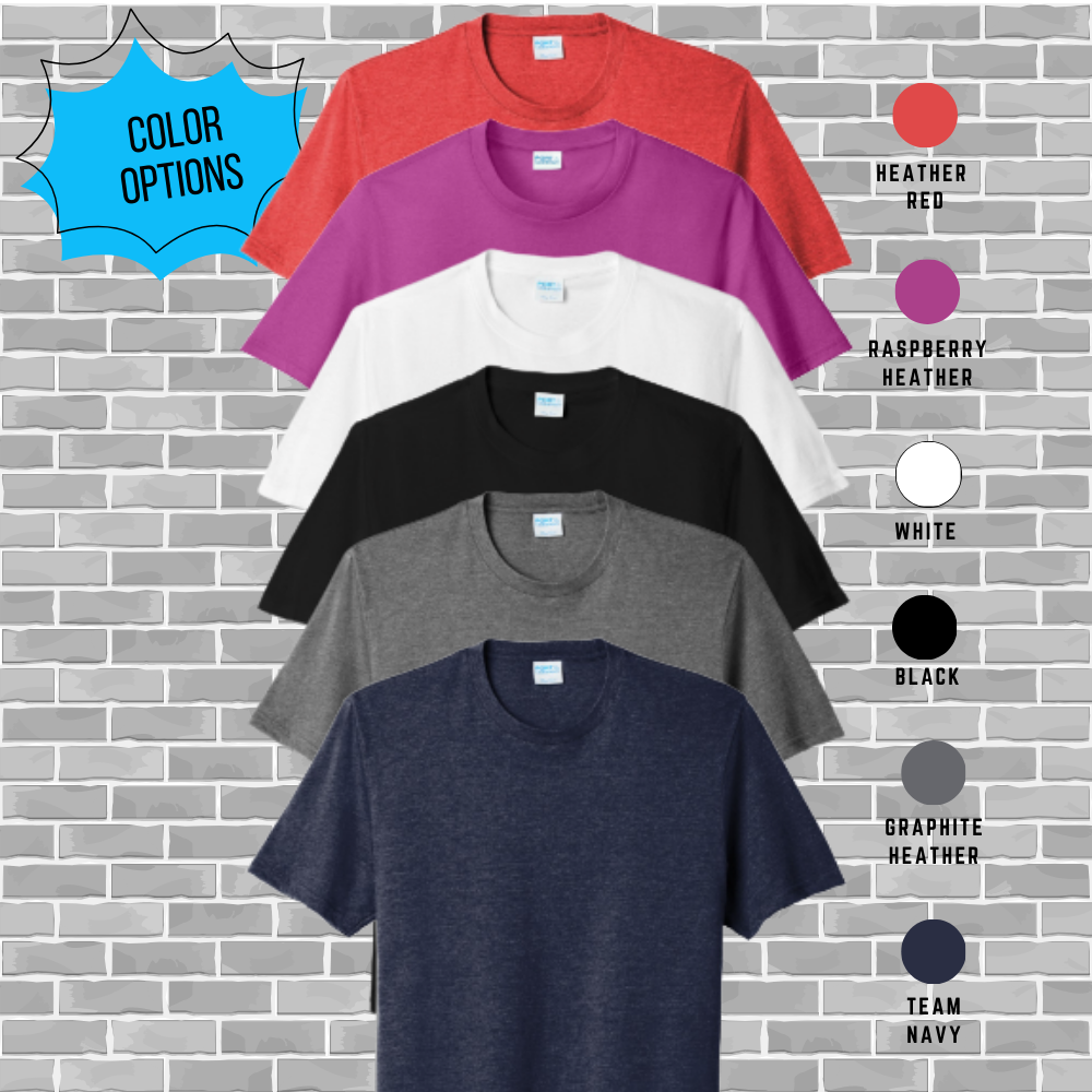 Sideline Soccer Adult Port & Company® Tri-Blend Tee