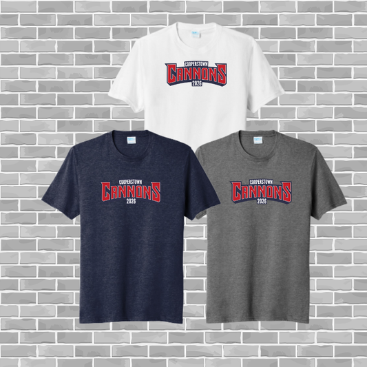 Topsail Cannons | Cooperstown Tri-Blend Essentials Tee