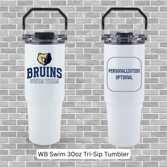 WB Swim 30 oz Tri-Sip Tumbler
