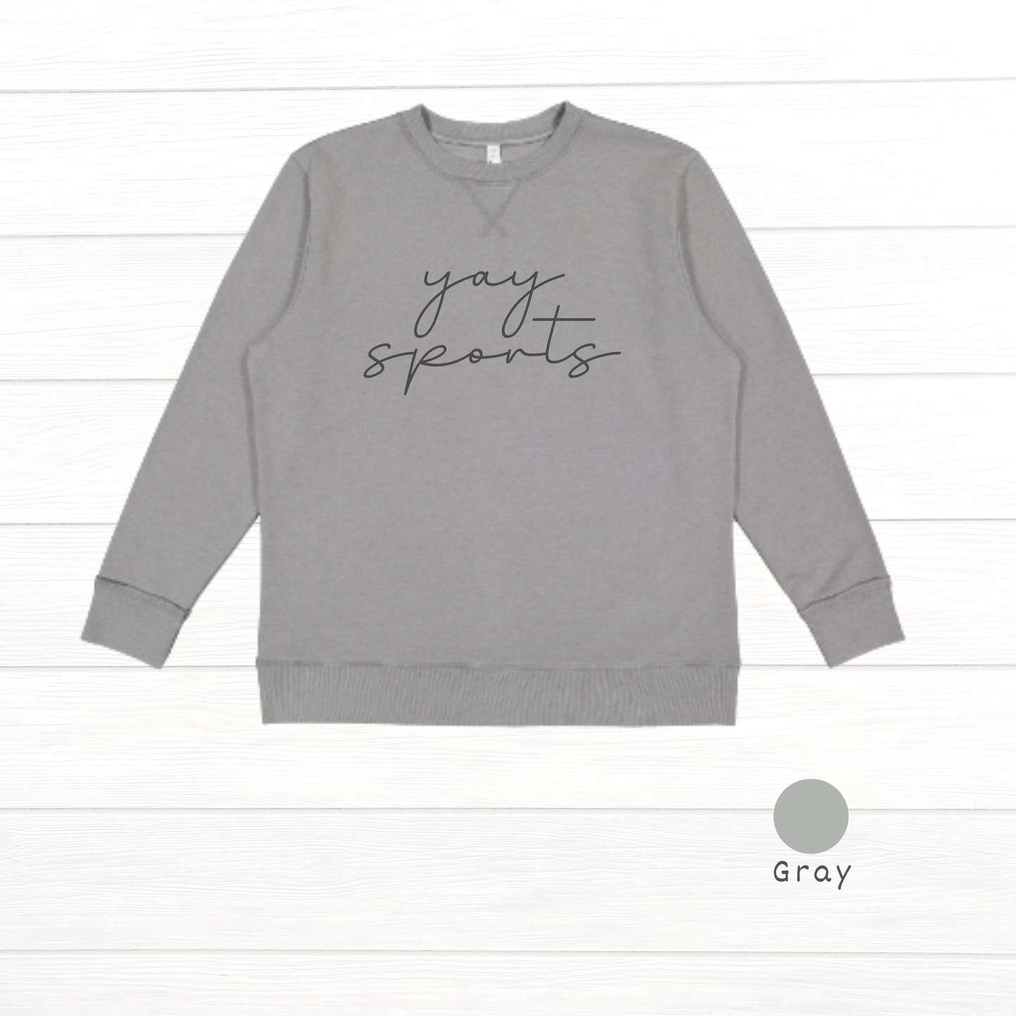 Yay Sports Live and Tell Vintage Wash Fleece Sweatshirt