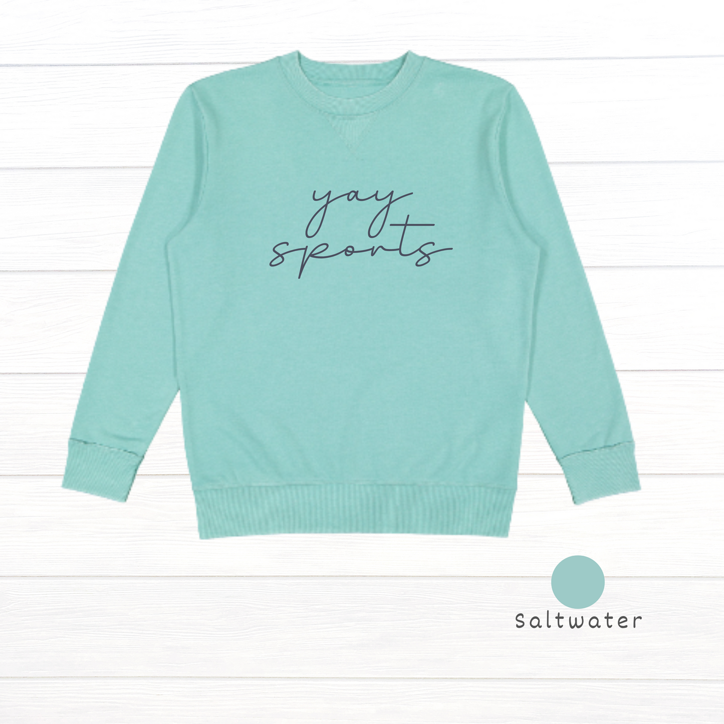 Yay Sports Live and Tell Vintage Wash Fleece Sweatshirt